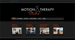 Desktop Screenshot of motionandtherapy.com